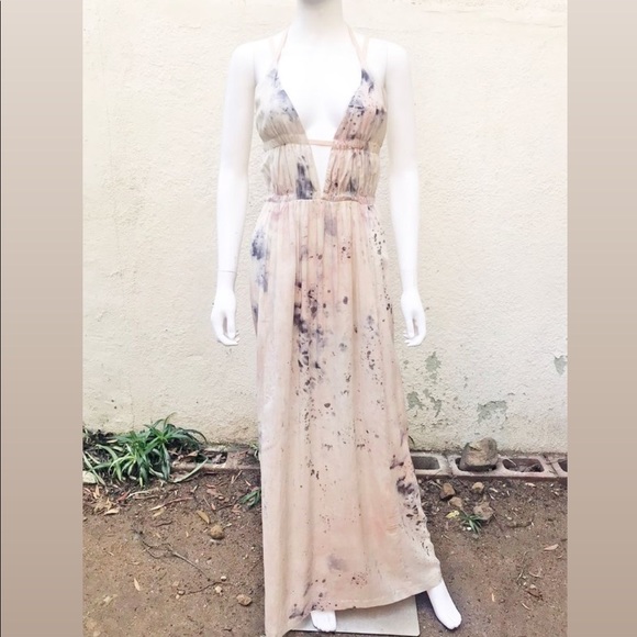 NWT Intropia Rosa Tye Dye Maxi Dress - Picture 13 of 16